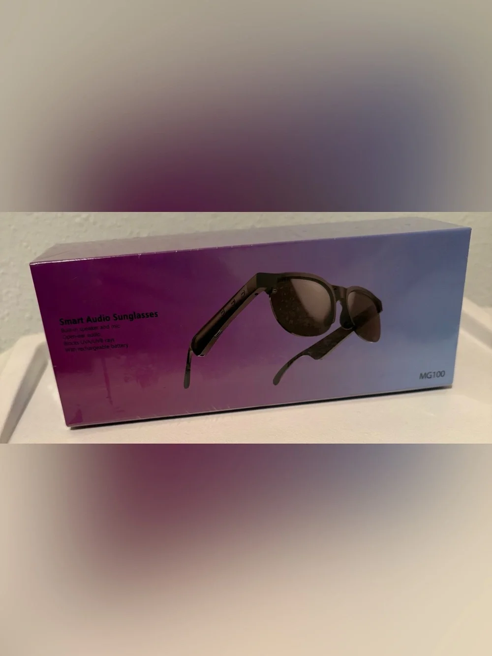 Smart Audio Sunglasses MG100 - Black Lenses